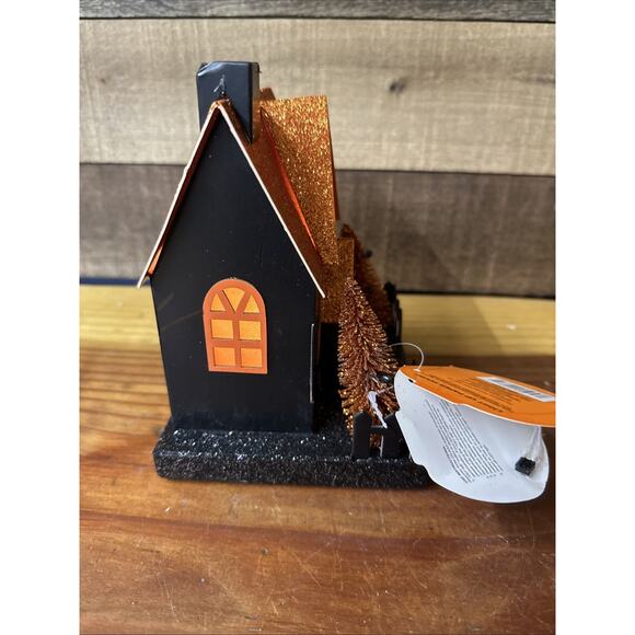 Witch's Light Up Paper Cardboard House - Picture 3 of 6